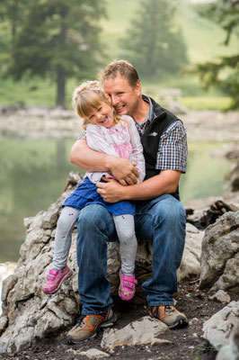Vater Tochter Shooting