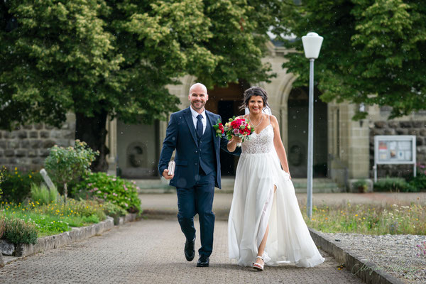 Hochzeit Kirche Heitenried , Region Sense
