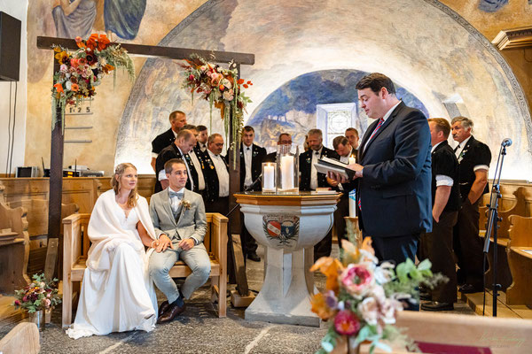 Hochzeit in der Kirche Diemtigen