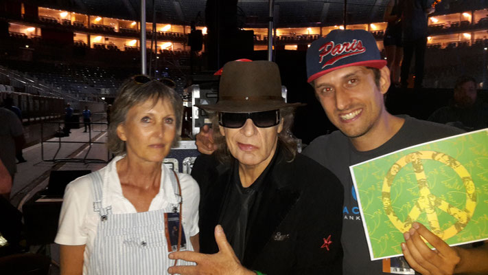 Patrick als Gewinner des Peace-Zeichen-Wettbewerbs 2019 von UNICEF & UDO LINDENBERG (Köln, Lanxess Arena)