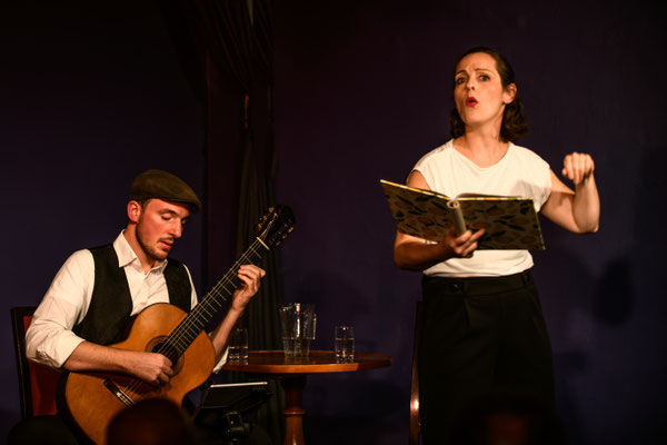 Julia Katterfeld, Martin Schmid   Platero und Ich             Foto: Helmut Bär