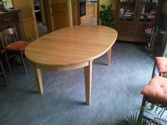 table chataignier fabricant meuble Morbihan