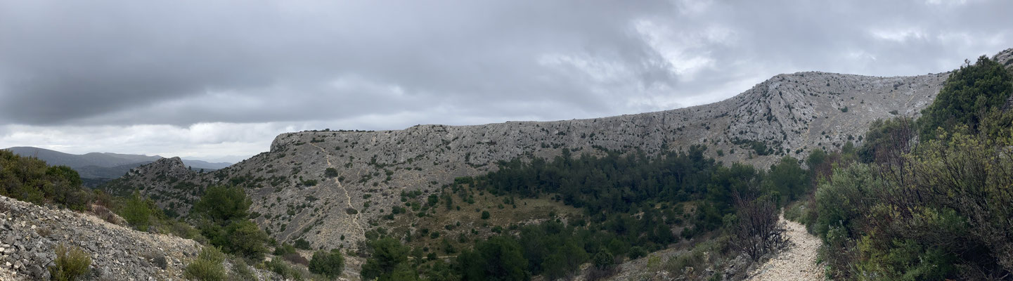 La crête de l'Estret