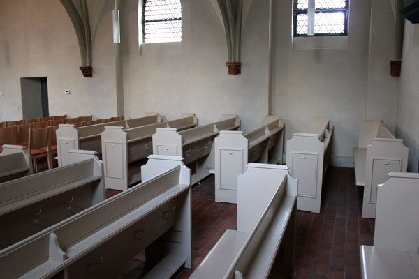 Zustand nach der Fertigstellung in der Dorfkirche Alt-Stralau in Berlin | Foto: A.Fehse