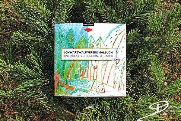 Schwarzwaldvereins-Malbuch, von Kindern für Kinder, Idee und Gestaltung von Sarah Esslinger-Dahlmann, Foto 1