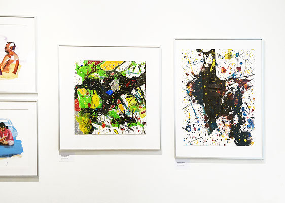 Sarah Esslinger-Dahlmann, Papierarbeiten Nr. 1 und Nr. 2, Artothek, Kunstsammlung Oldenburg