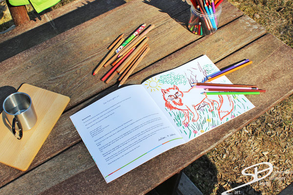 Schwarzwaldvereins-Malbuch, von Kindern für Kinder, Idee und Gestaltung von Sarah Esslinger-Dahlmann, Foto 2