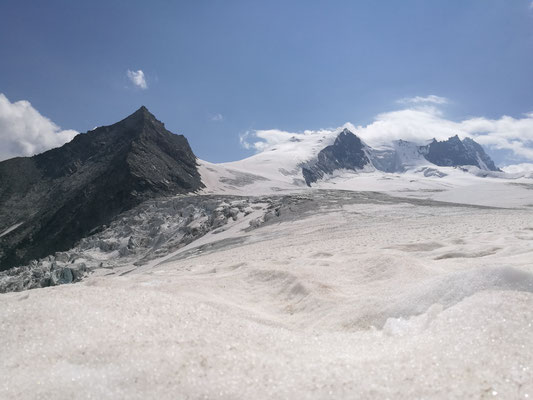 auf dem Turtmanngletscher