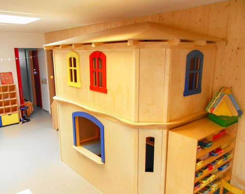 Spielhaus Spielhäuschen für Kinder mit Theke und Fenstern