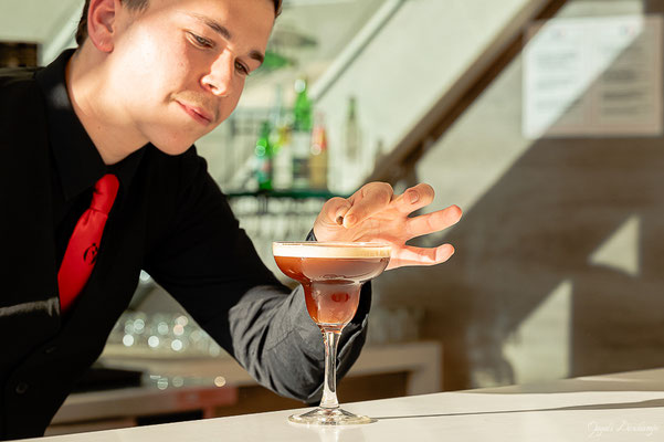 reportage photo culinaire bar à cocktail aix - Photos réalisées lors d'une formation.
