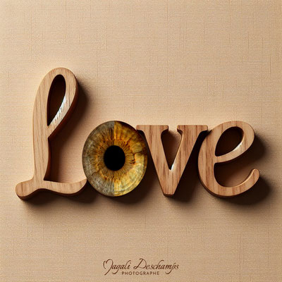 Tableau LOVE avec intégration d'iris