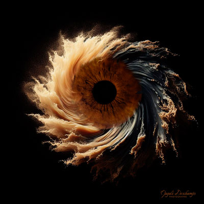 Photo d'iris Solo retouche