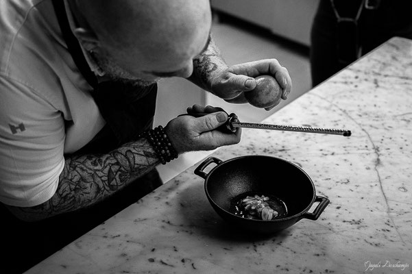 reportage photo en cuisine gignac la nerthe - Photos réalisées lors d'une formation.