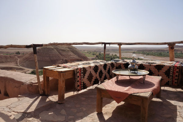 Terrasse in der Kasbah
