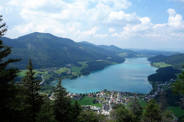Blick auf den Fuschlsee
