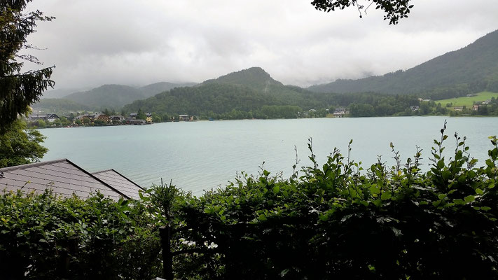 Fast am Ende des Rundganges mit Blick auf den Fuschlsee