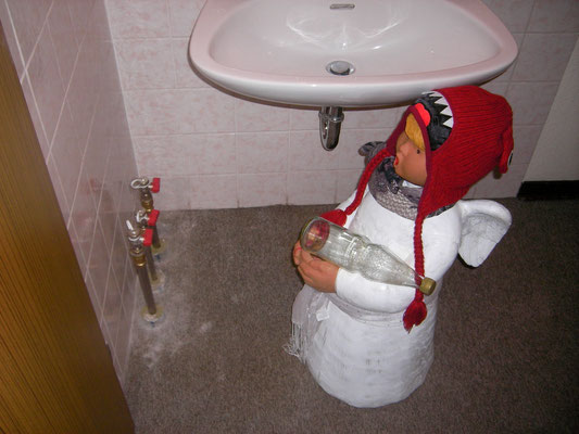 "Wo krieg ich denn jetzt Wasser her?"