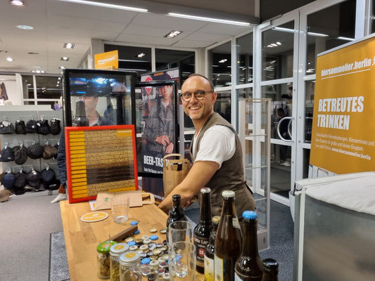 Biertasting als Event mit Biersommelier Berlin Karsten Morschett für Club Of Gents