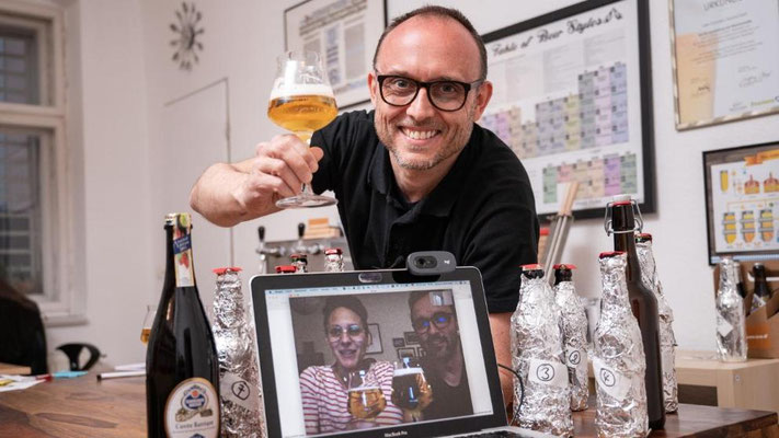 Bierverkostung mit Biersommelier Karsten Morschett: Online & Live - Biersommelier.Events ab Berlin & München