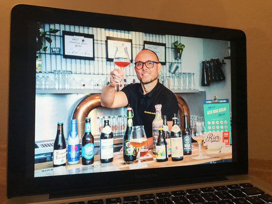 Bierverkostung mit Biersommelier Karsten Morschett: Online & Live - Biersommelier.Events ab Berlin & München