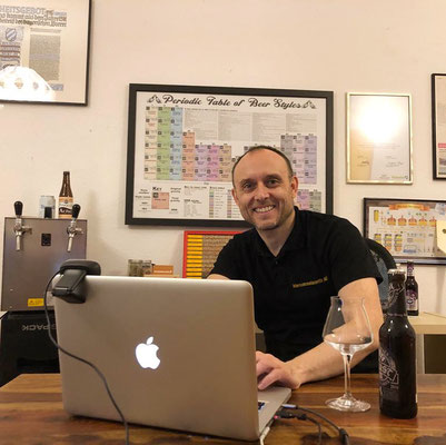 Bierverkostung mit Biersommelier Karsten Morschett: Online & Live - Biersommelier.Events ab Berlin & München