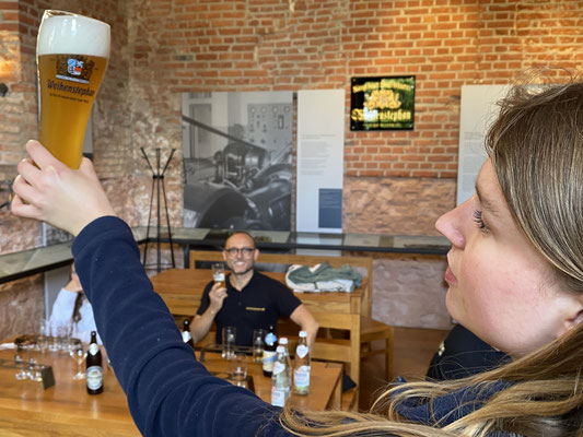 Biersommelier Berlin exklusive Brauereibesichtigung bei der Weihenstephaner Brauerei in Freising bei München - Karsten Morschett