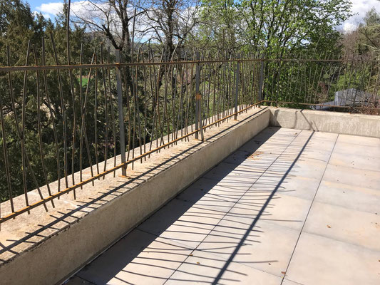 Garde-corps Acier pour terrasse