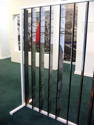 ClaroOscuro Interactivo. Fotografía digital, madera y estructura metálica. 180 cm X 250 cm. 2012