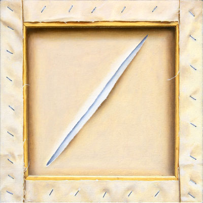 ¡Fue un accidente!. Óleo sobre lienzo. 30 cm X 30 cm. 2013.