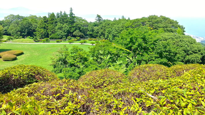 石垣山一夜城歴史公園　二の丸跡