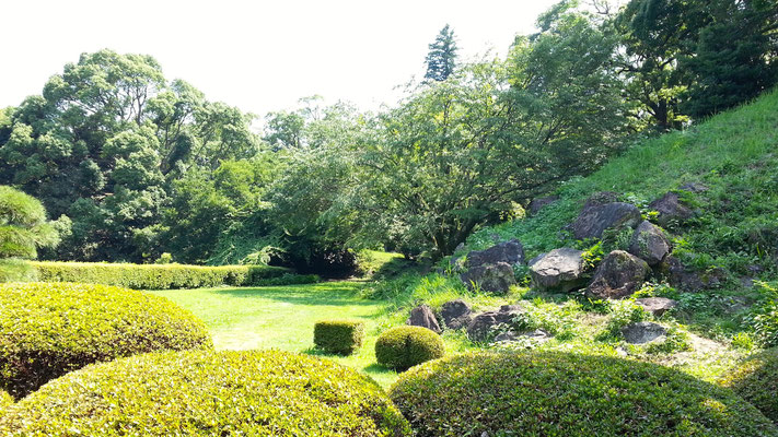 石垣山一夜城歴史公園　本丸の石垣