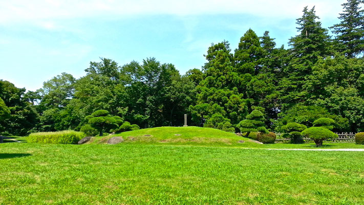 石垣山一夜城歴史公園　櫓台跡