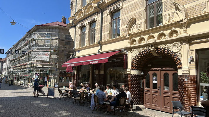 berühmtes Café in Haga