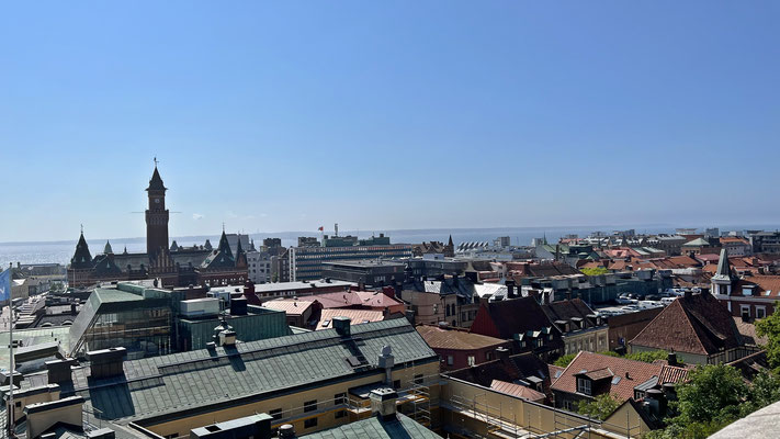 Blick auf Helsingborg