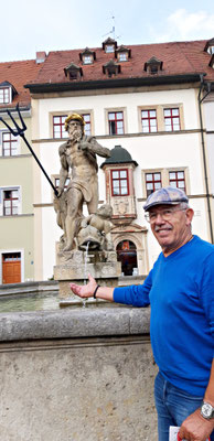 Brunnen auf dem Marktplatz