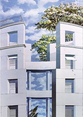 BODENLOS,  Friedrichstraße Berlin, 2000, Photo: Peter Bauer 