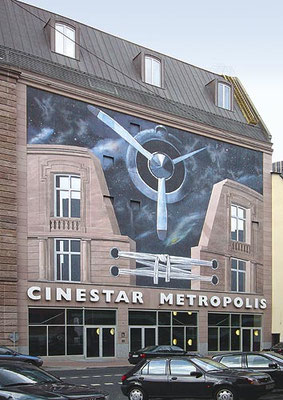 CINESTAR METROPOLIS Oeder Weg Frankfurt am Main, 2001, Auftraggeber: SAB Combau, Photo: Daniel Neuhaus 