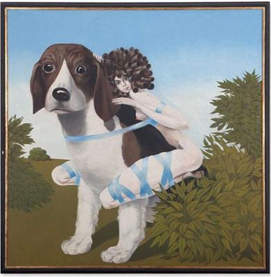 Henri Plotin: Queen Elisabeth on Her Most Loved Beagle, 1971