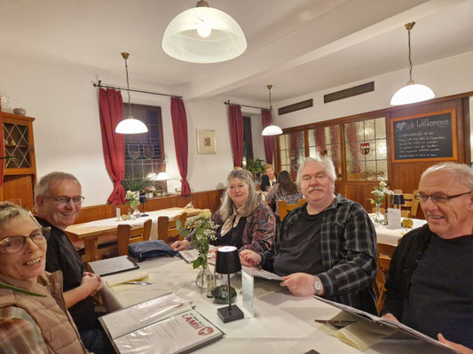 Abendessen im Lamm