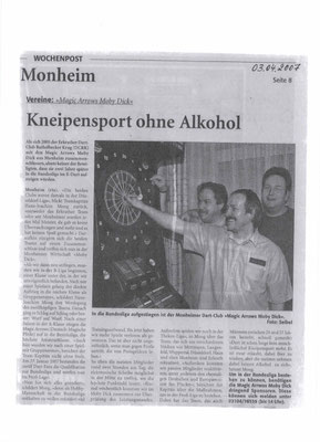 Wochenpost Dienstag den 03.04.2007