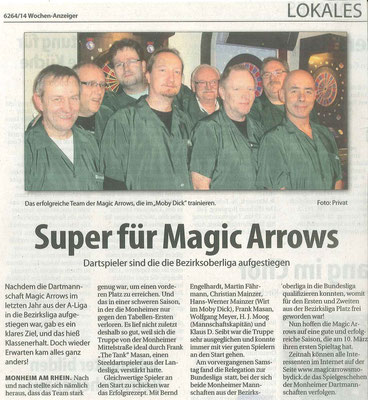Wochen Anzeiger Mittwoch den 05.02.2014