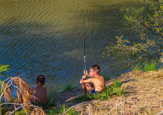 camping met vissen in Frankrijk