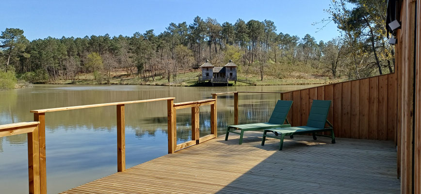 cabane sur l'eau