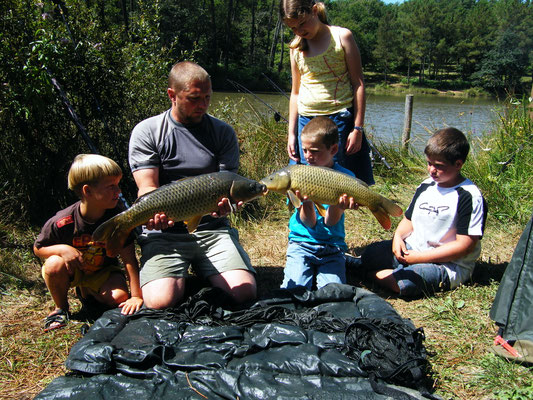camping met vissen in Frankrijk