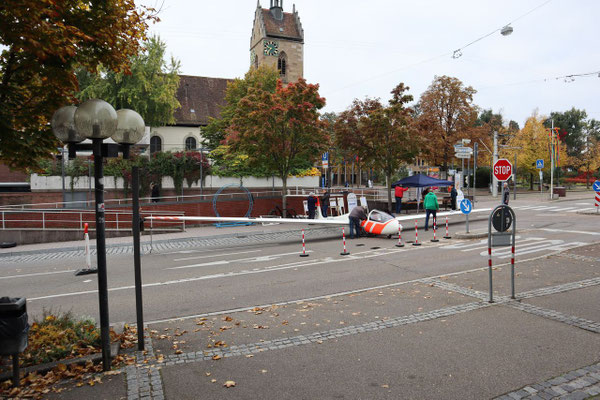 ...und zuletzt das Leitwerk.