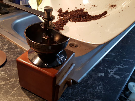 Ab in die Kaffeemühle