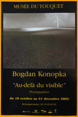 Affiche "Bogdan Konopka, au delà du visible"