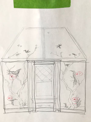 THE BIRD ROOM, private commission by Eve Ashcraft