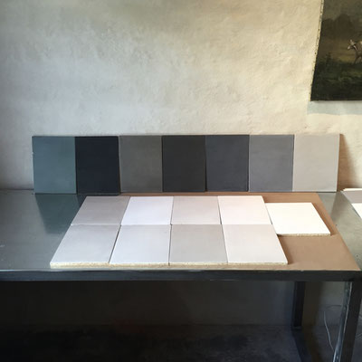 Domingue Architectural Finishes, color palettes for paints and plasters by Eve Ashcraft