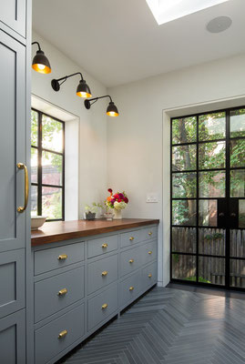 Brooklyn Kitchen. Gerry Smith Architect, color by Eve Ashcraft